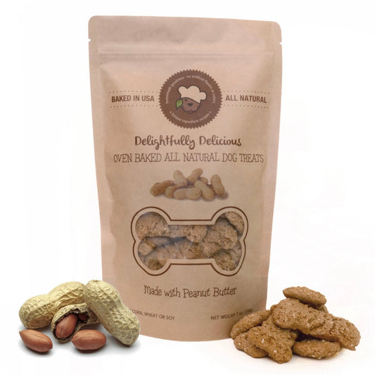 Peanut Butter All Natural Dog Treats