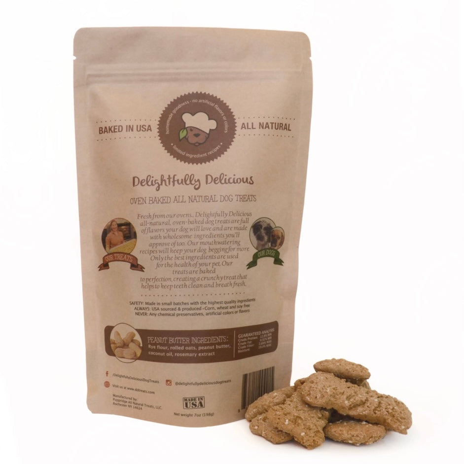 Peanut Butter All Natural Dog Treats