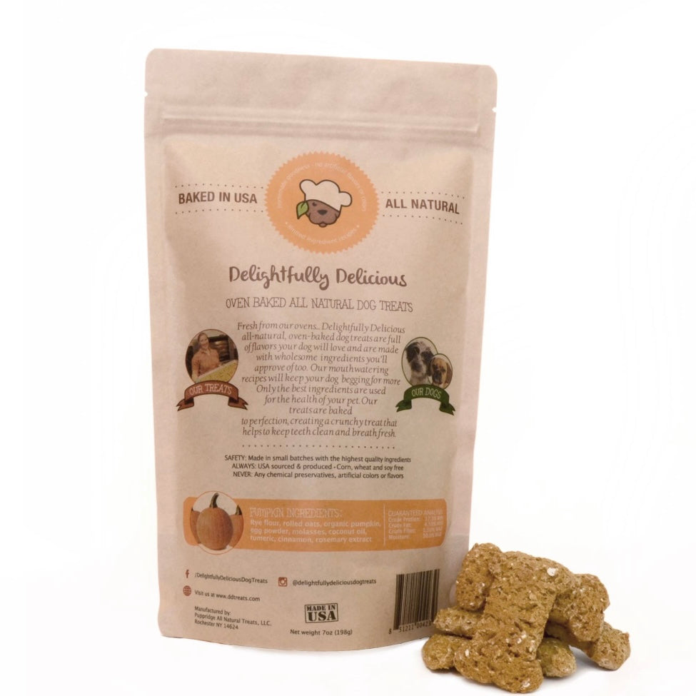 Pumpkin All Natural Dog Treats
