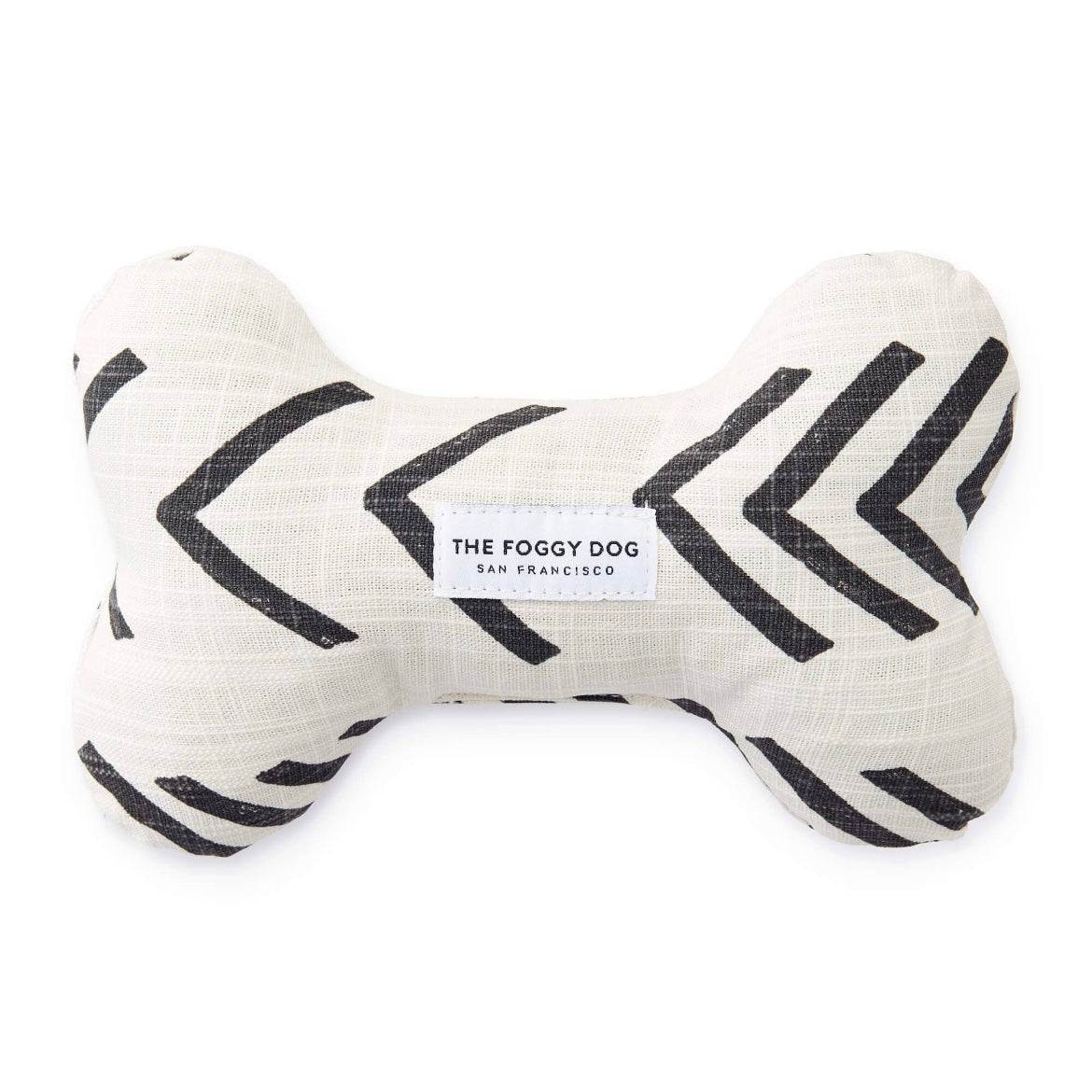 The Foggy Dog Modern Mud Cloth dog Bone