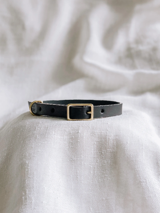 Genuine Leather Collar