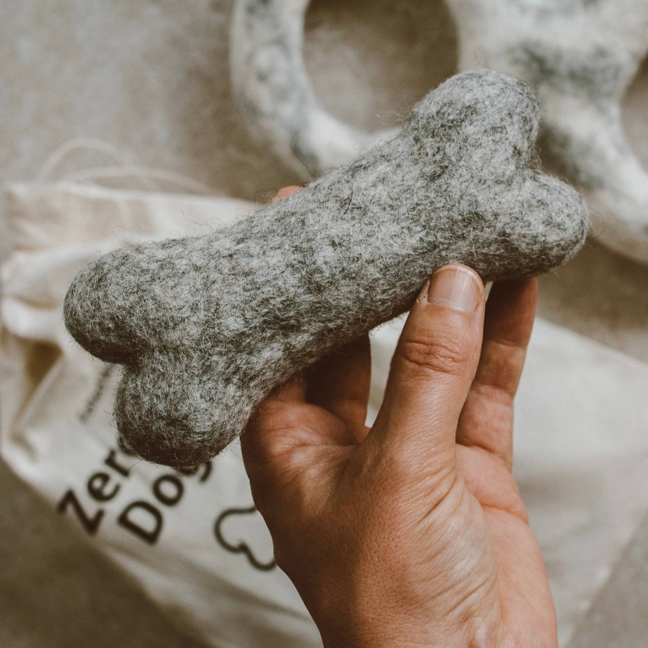 Zero Waste Felted Dog Toys re