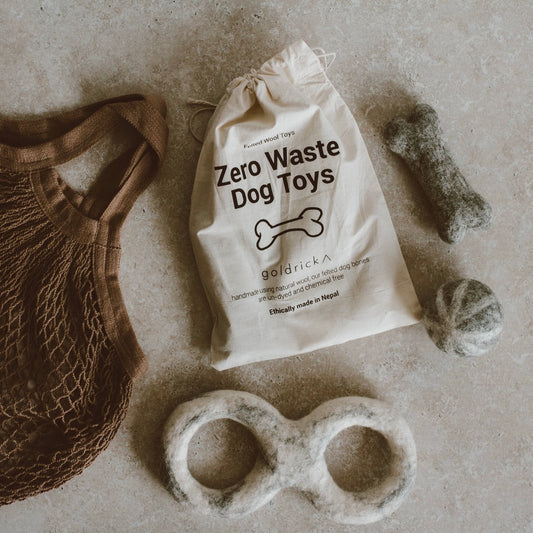Zero Waste Felted Dog Toys re